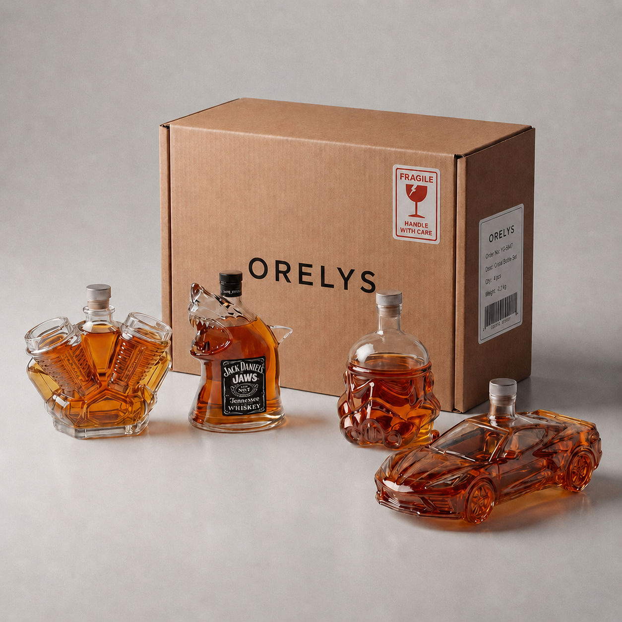 Botella de whisky - Edición ARMY