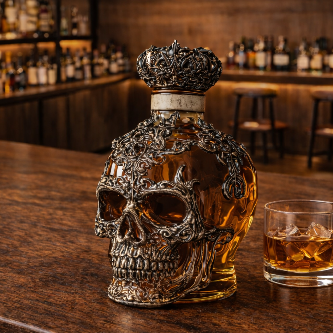 Botella de whisky Rey Muerto