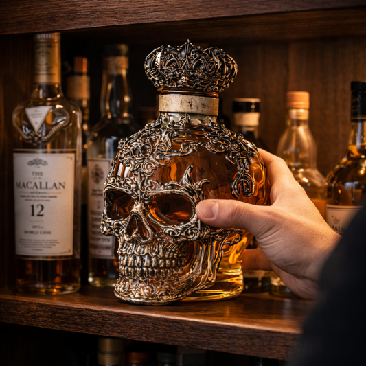 Botella de whisky - Edición Calaveras