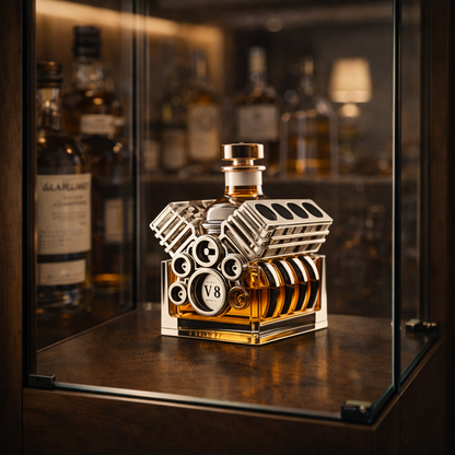 Botellas de whisky Motor