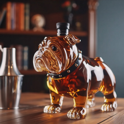 Botella de whisky - Edición Bulldog