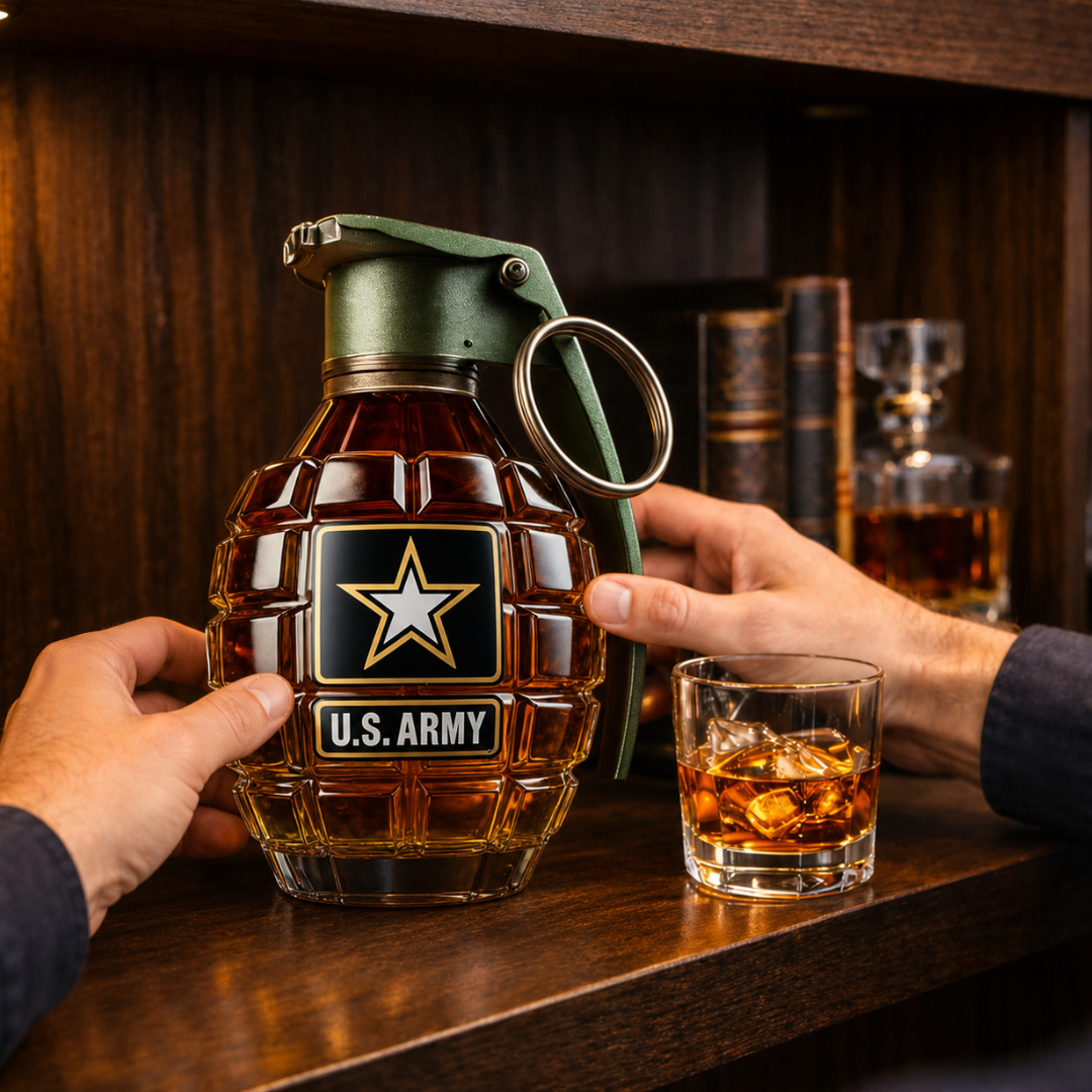 Botella de whisky - Edición ARMY 2.0
