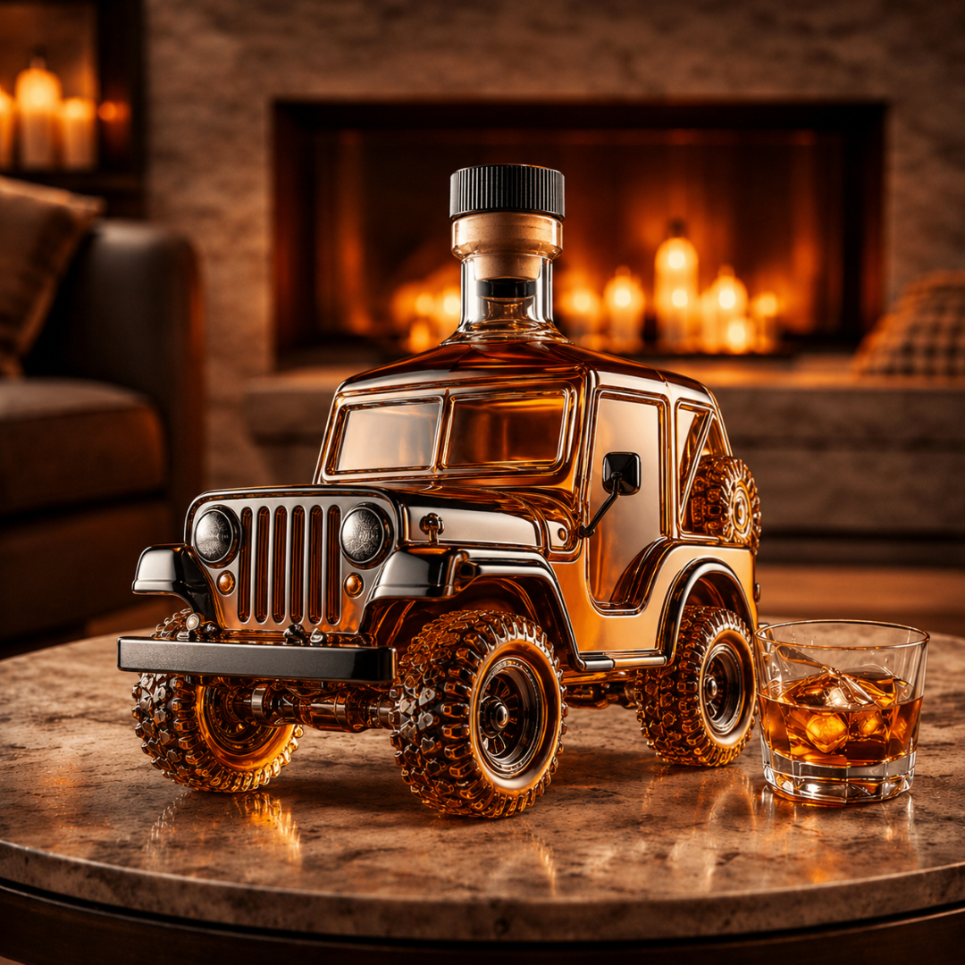 Botella de whisky - Edición Jeep