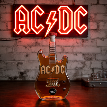 Botella de whisky - Edición Guitarra