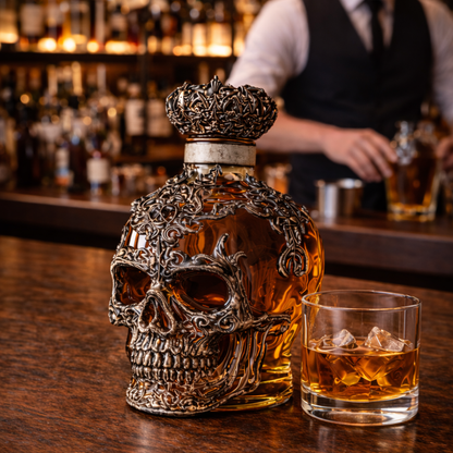 Botella de whisky - Edición Calaveras
