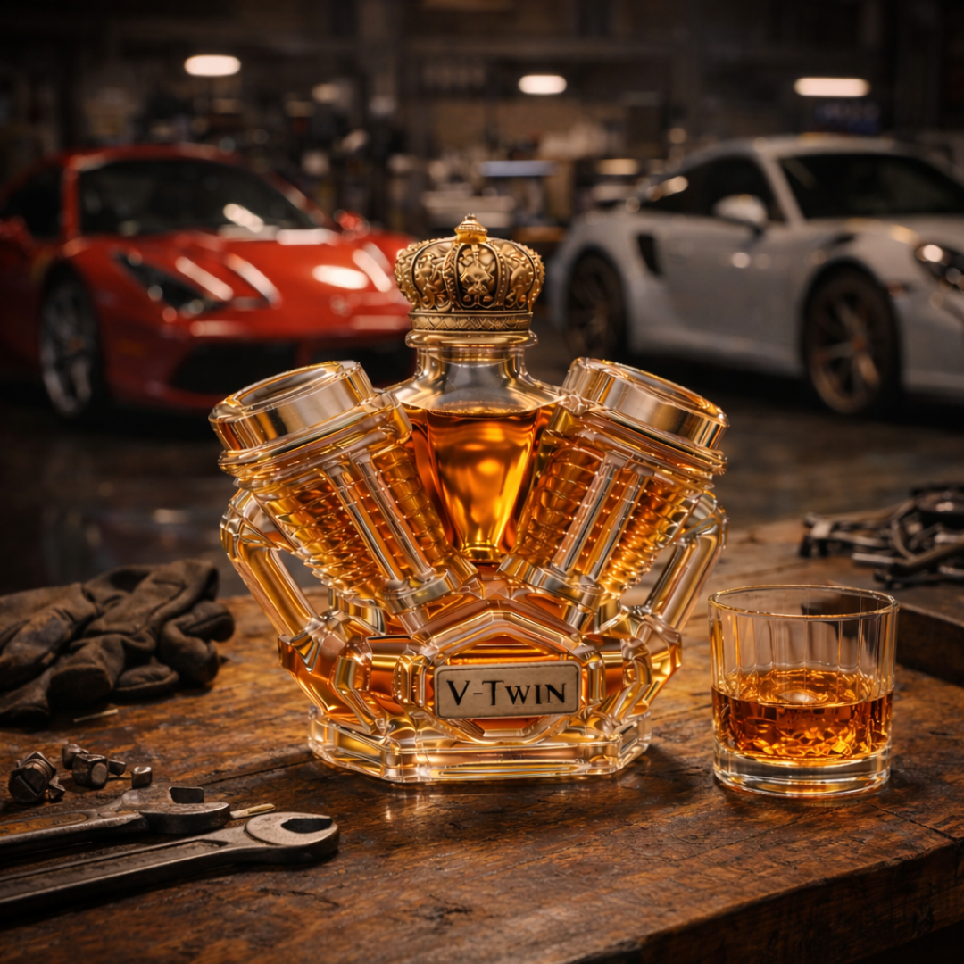 Botellas de whisky - Edición V8
