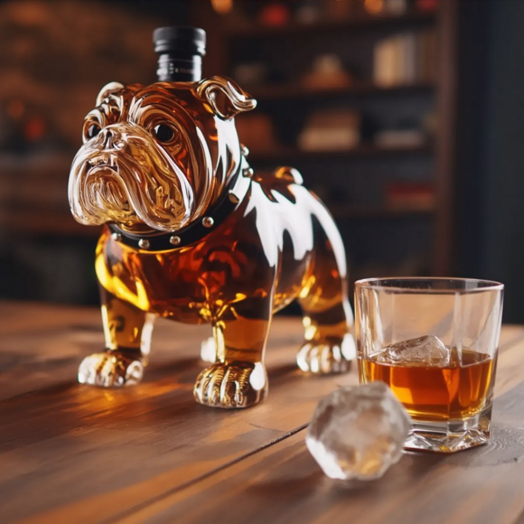 Botella de whisky - Edición Bulldog