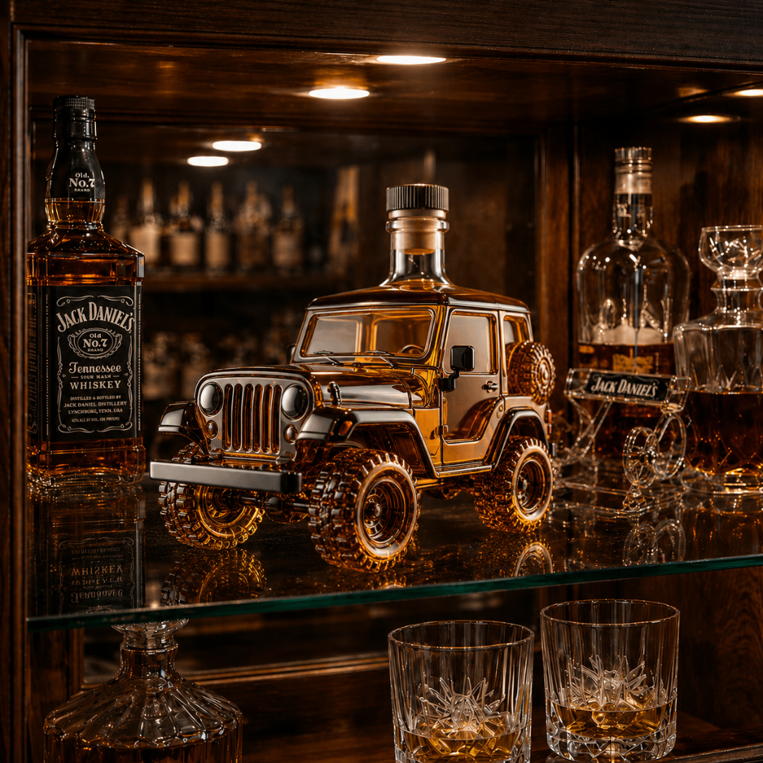 Botella de whisky - Edición Jeep