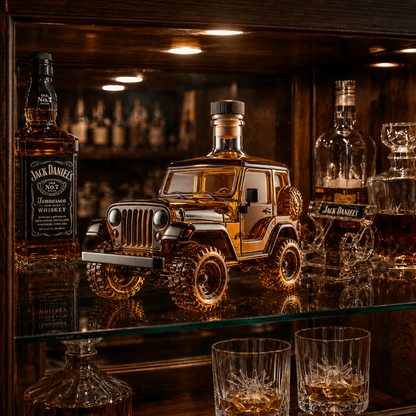 Botella de whisky - Edición Jeep