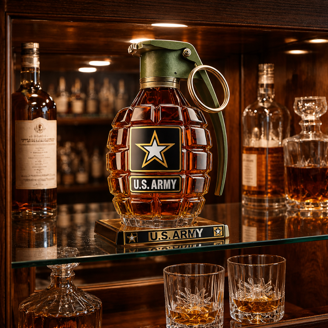 Botella de whisky - Edición ARMY 2.0
