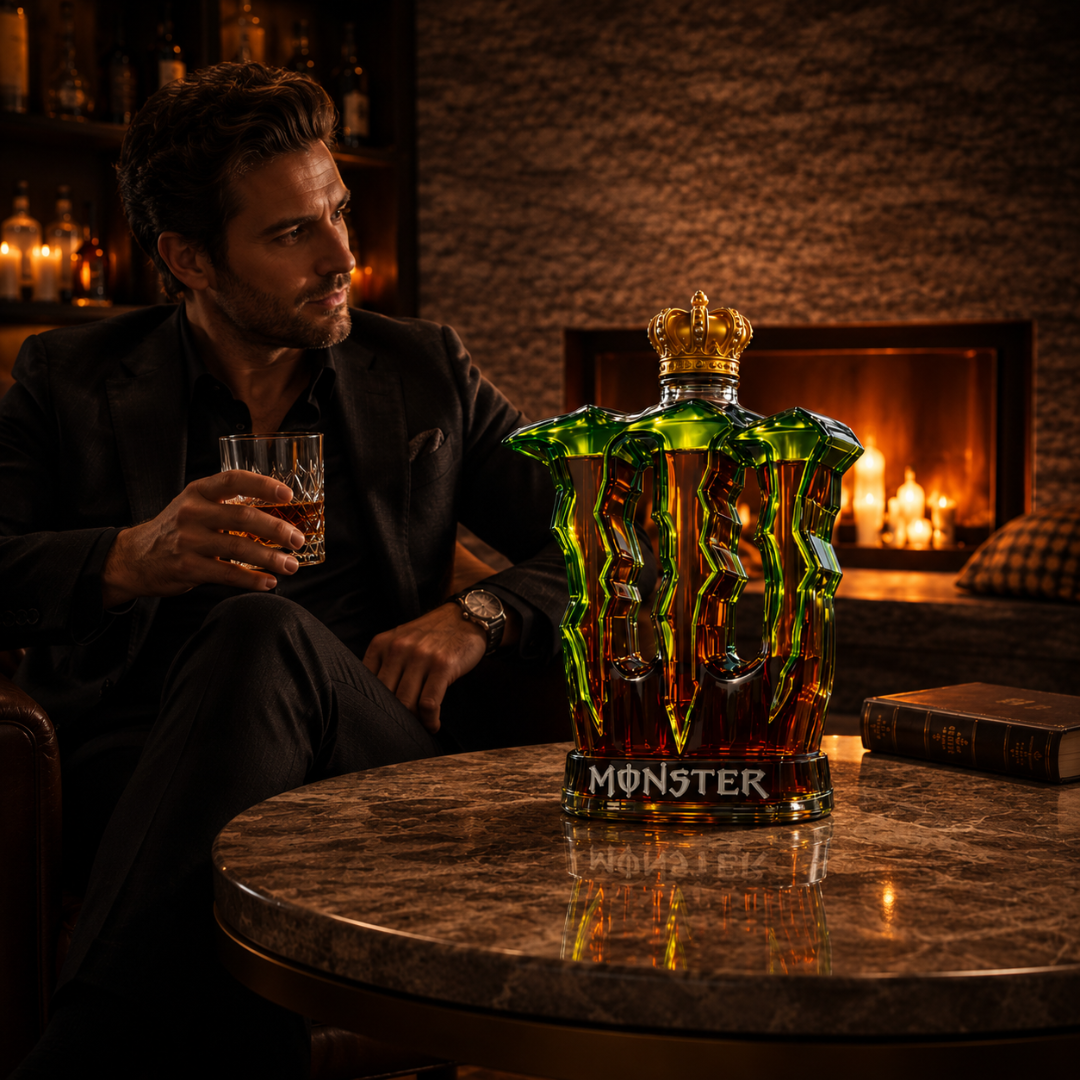 Botella de whisky - Edición Monstruo