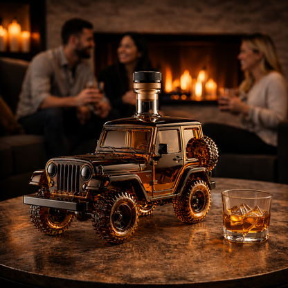 Botella de whisky - Edición Jeep