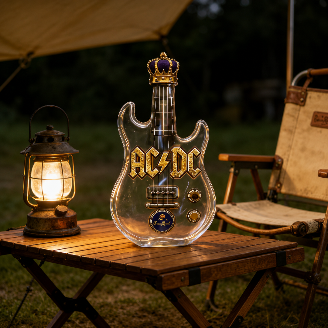 Botella de whisky - Edición Guitarra