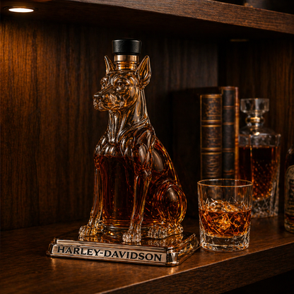 Botella de whisky - Edición Dobermann