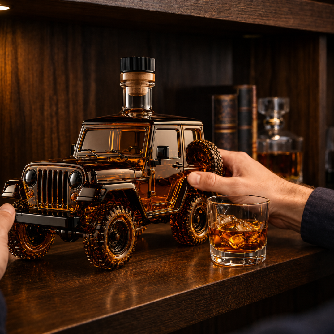 Botella de whisky - Edición Jeep