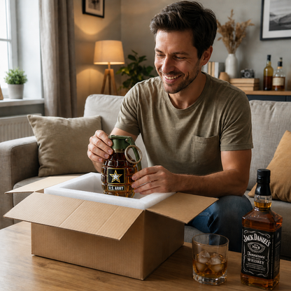Botella de whisky - Edición ARMY 2.0