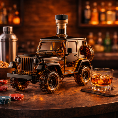 Botella de whisky - Edición Jeep