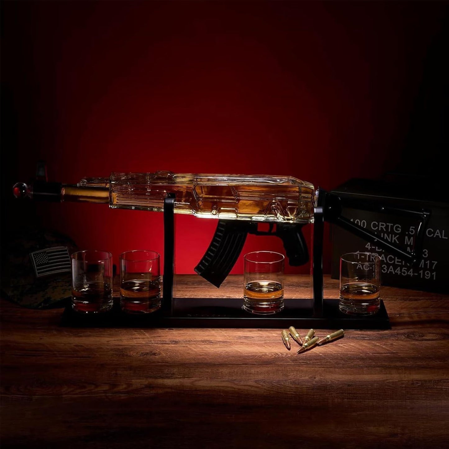 Botella de whisky - Edición AK-47