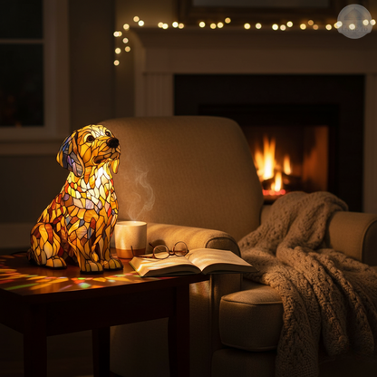 Buddy, Golden Retriever Espiritual Radiante
