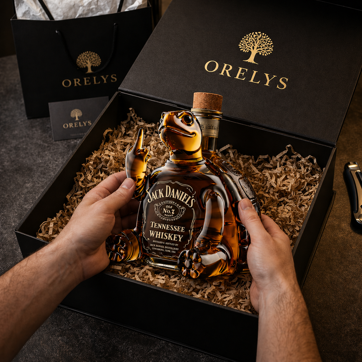 Botellas de whisky Animales