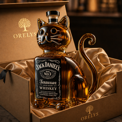 Botellas de whisky - Edición Gatuna