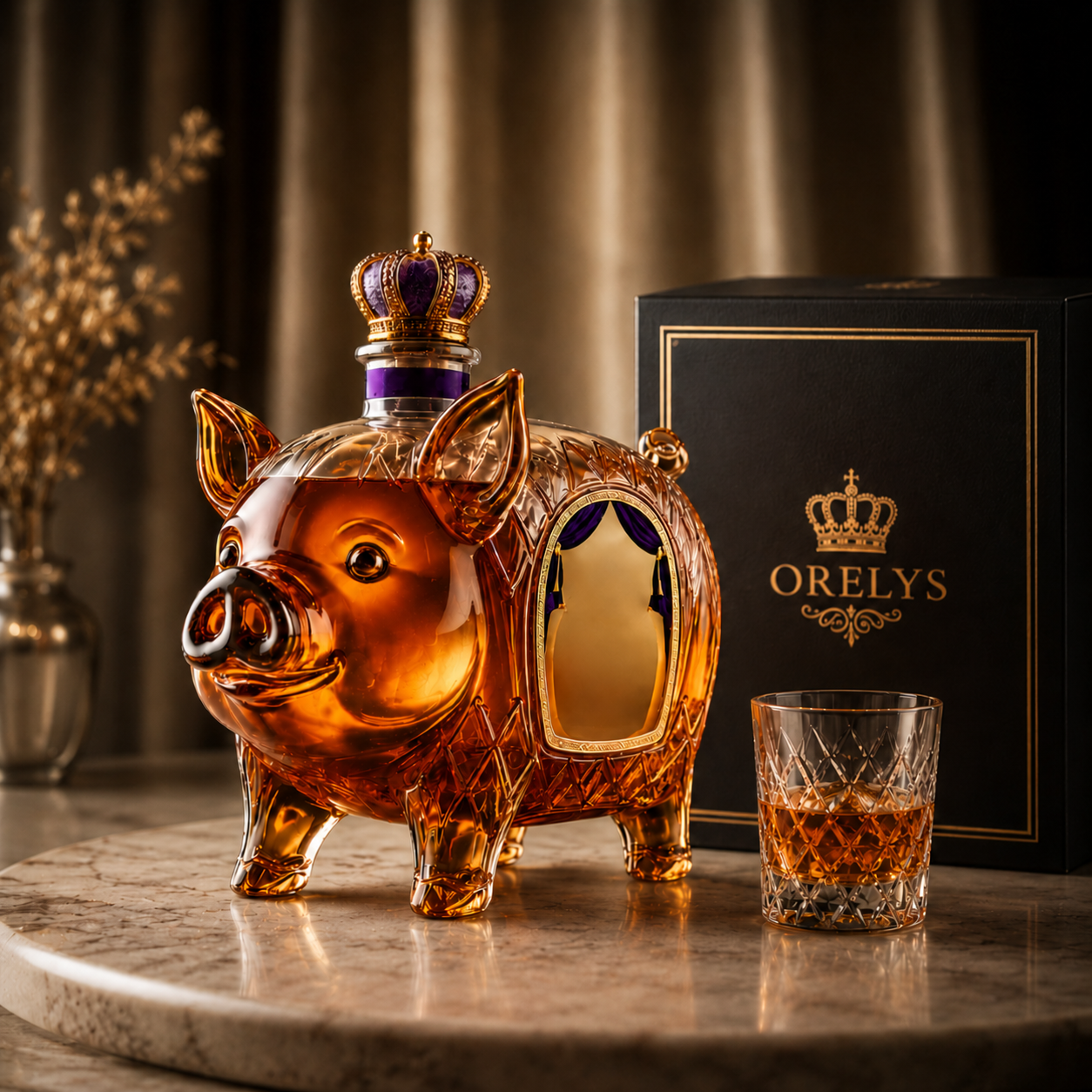 Botella de whisky - Edición «Pork»
