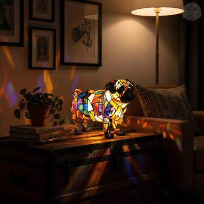 Pug brillante