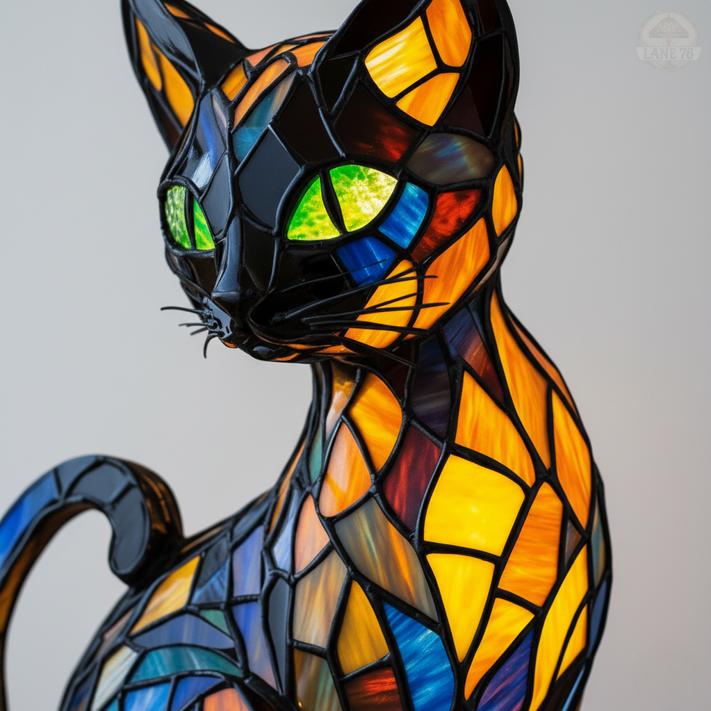 Gato negro tiffany