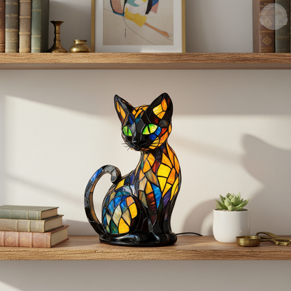 Gato negro tiffany