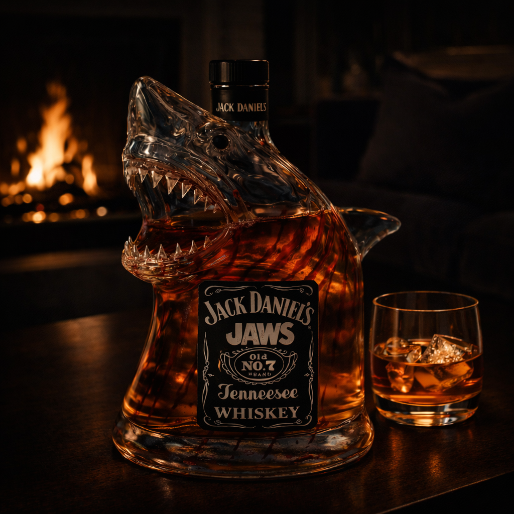 Botellas de whisky - Edición Tiburón