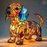 Lampara salchicha tiffany