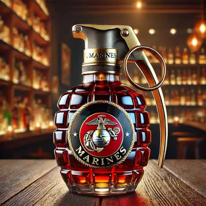 Botella de whisky - Edición Granate