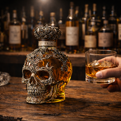 Botella de whisky - Edición Calaveras