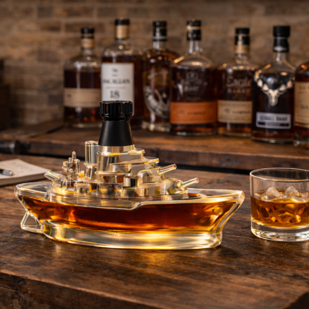 Botellas de whisky - Edición Marina