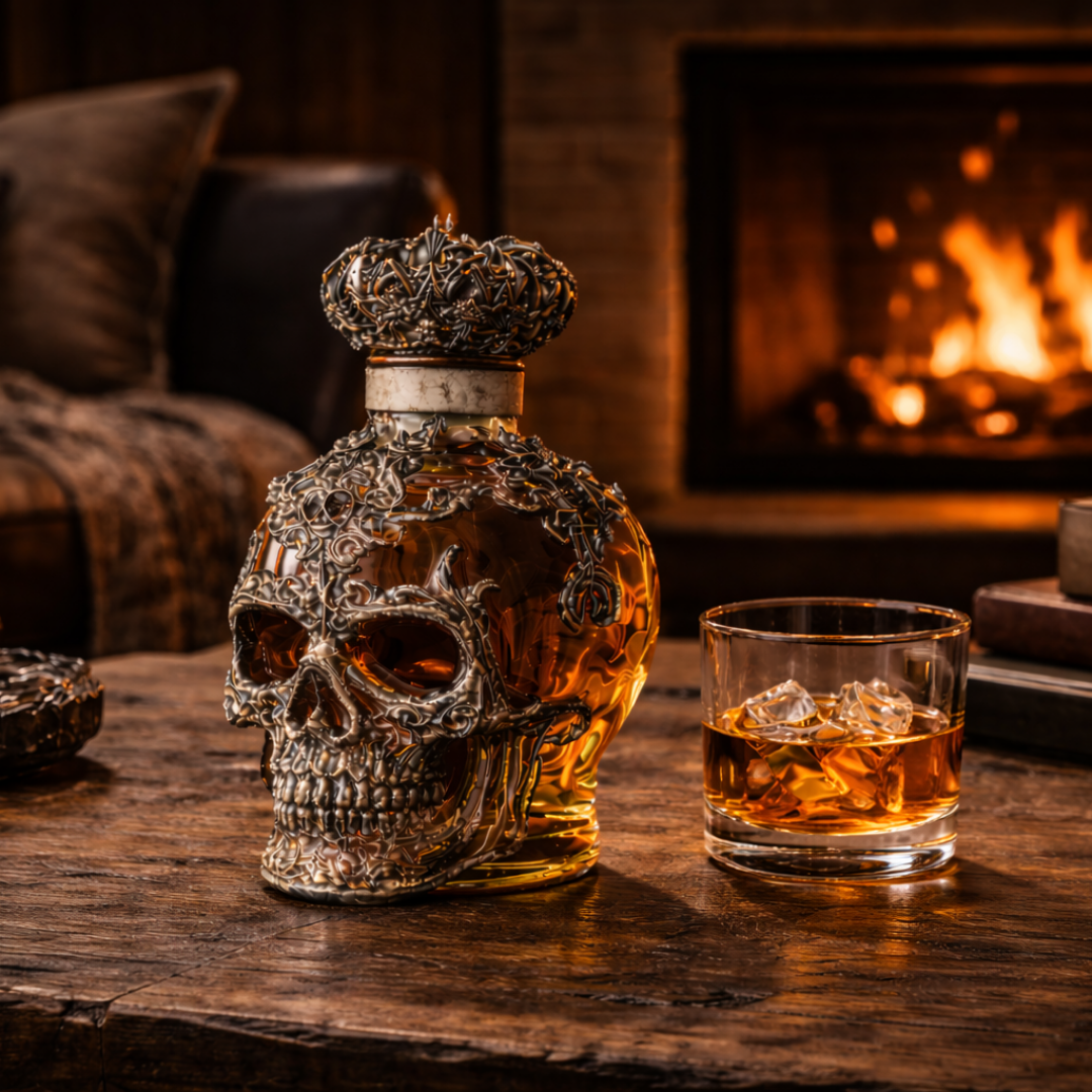 Botella de whisky Rey Muerto