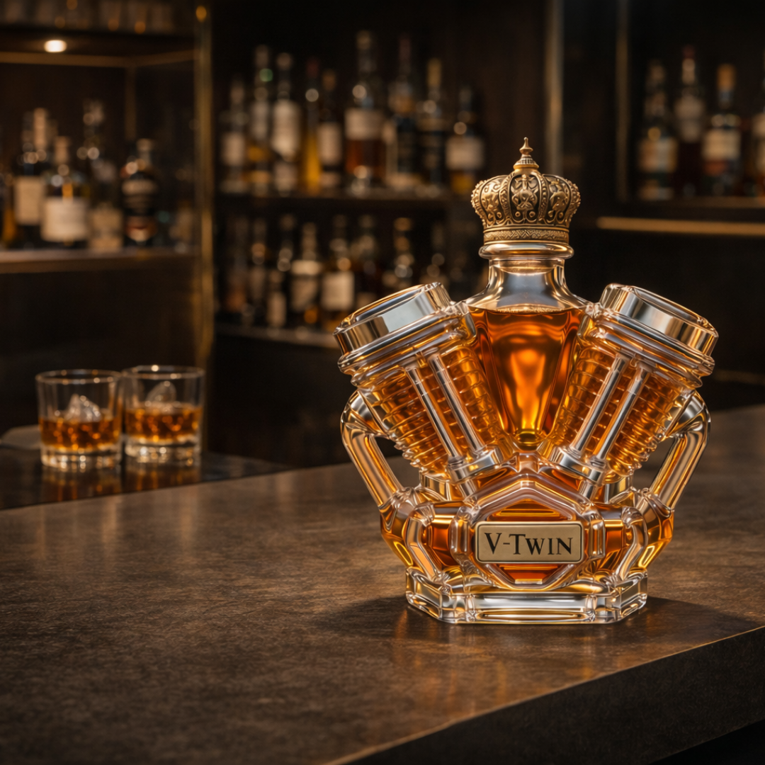 Botellas de whisky - Edición V8