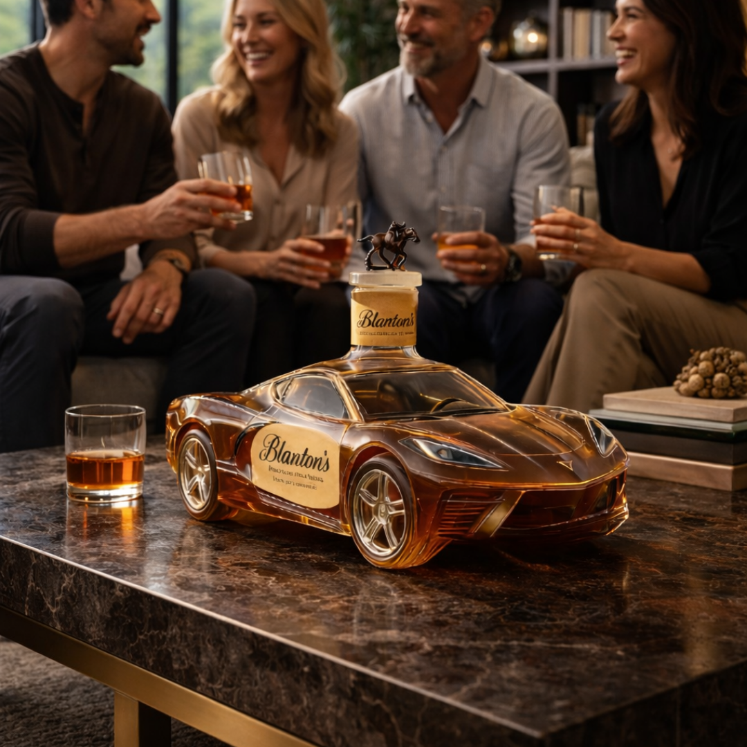 Botella de whisky - Edición Corvette