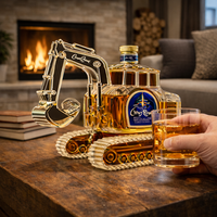 Botella de whisky - Edición de excavadora