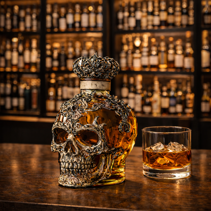 Botella de whisky - Edición Calaveras