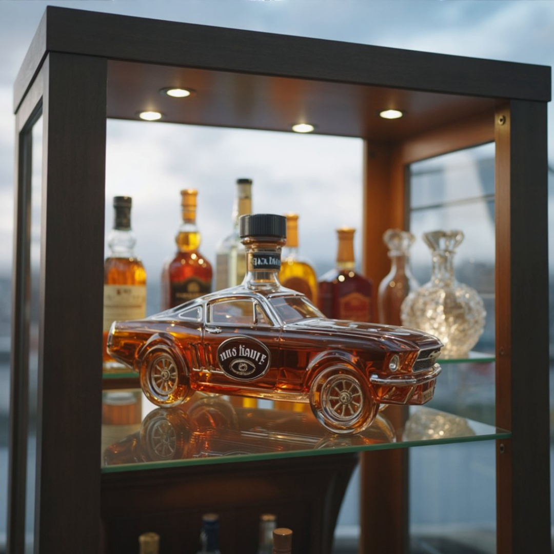 Botella de whisky - Edición Mustang