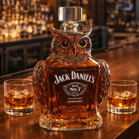 Botellas de whisky - Edición de Búhos