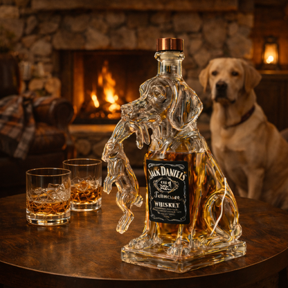 Botellas de whisky - Edición para perros
