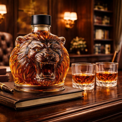 Botella de whisky - Edición León