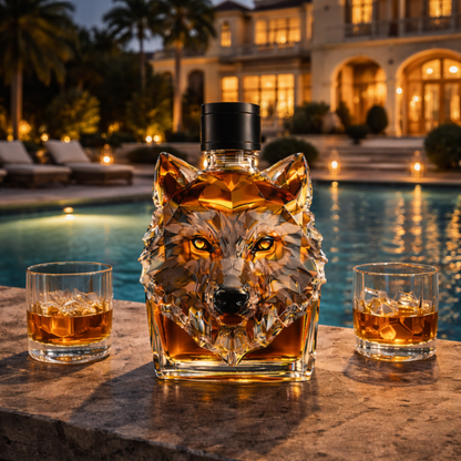 Botellas de whisky - Edición Lobo