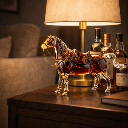 Botella de whisky - Edición Caballo