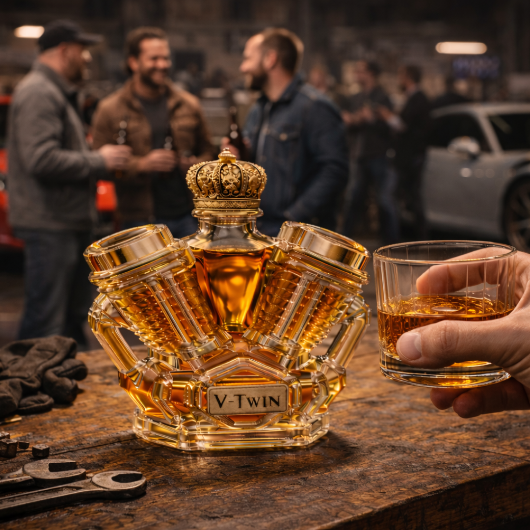 Botellas de whisky - Edición V8
