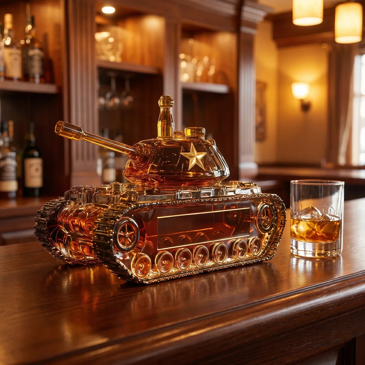 Botella de whisky - Edición ARMY