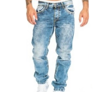 Vaqueros elásticos creativos para hombre, de estilo minimalista, ideales para el verano, estilo emo